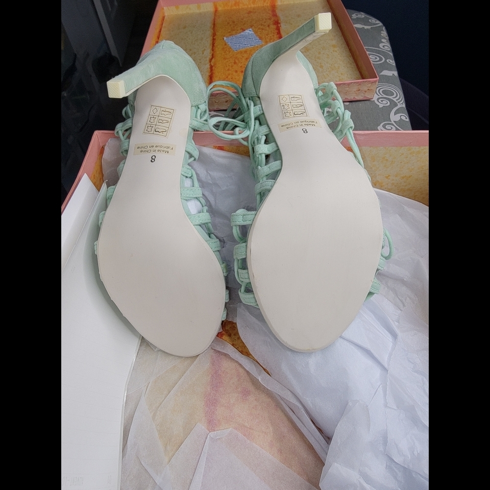 Mint Advent-Lo Heels From Jeffrey Campbell - Picture 7 of 10